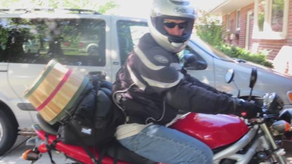 FOX 2 Photog Rob Plewa is an avid motorcyclist and says his helmet saved his life.