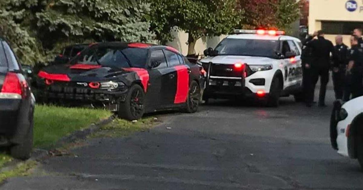 Carjacked Hellcat leads to police chase, arrests in Sterling Heights ...