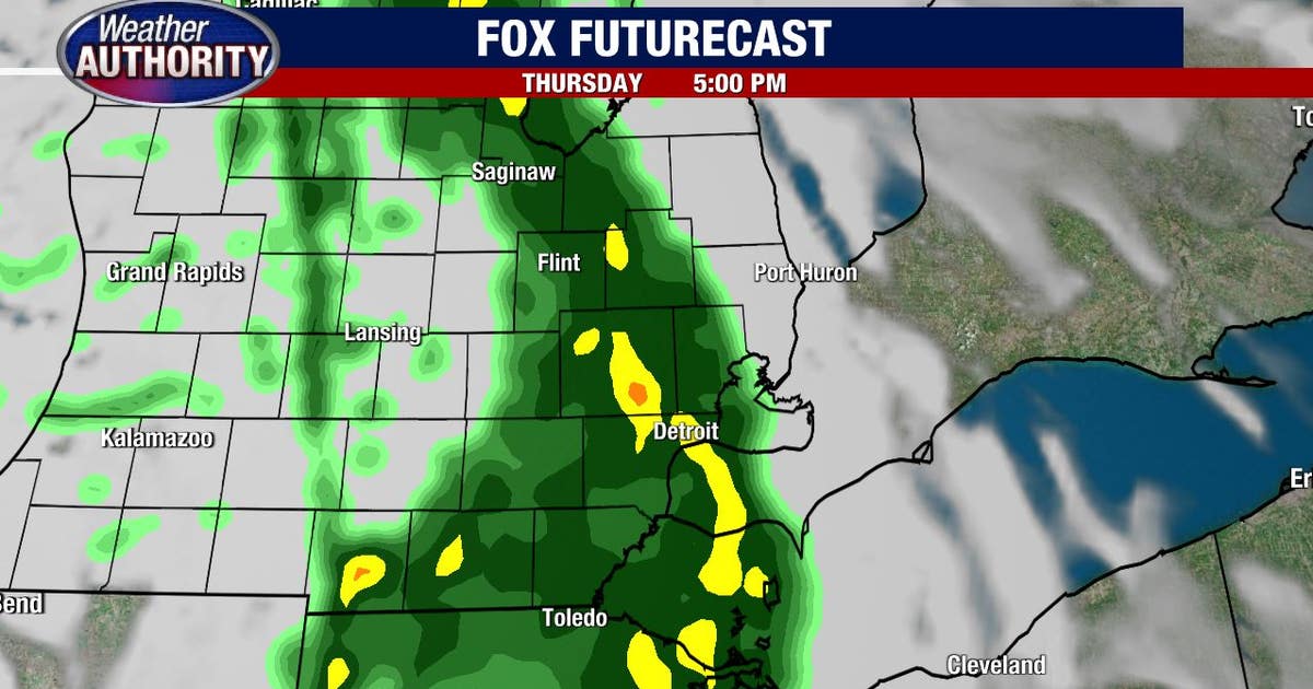A big warm-up with a stretch of rain Thursday | FOX 2 Detroit