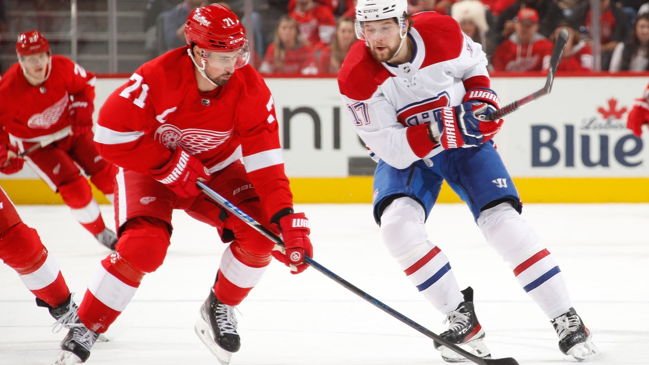 Larkin's 2nd Goal Gives Red Wings 3-2 OT Win Over Canadiens