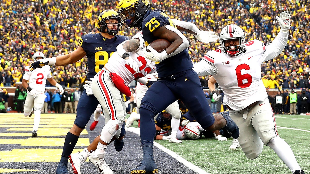 Michigan Wolverines powered by Hassan Haskins beat Ohio State 42 27