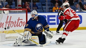 Seider scores in OT as Red Wings beat Sabres 4-3