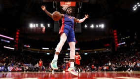 Grant has season-high 35 points, Pistons top Rockets 112-104