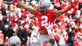 Stroud tosses 6 TDs, No. 5 Ohio St blows out No. 7 Mich St