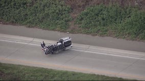 Warren officer who crashed on highway has 'long road' ahead to recovery, commissioner says