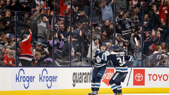 Werenski caps Blue Jackets' rally for 5-3 win over Red Wings