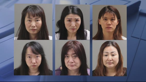Warren Police arrest six women for prostitution at two massage parlors