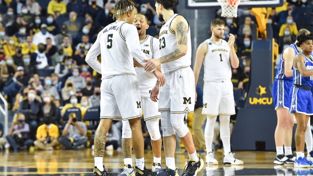 Dickinson-led No. 6 Michigan beats Buffalo 88-76 in opener