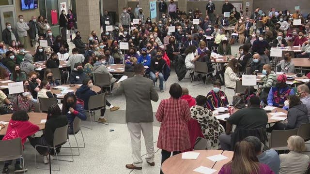 300 attend Bloomfield Hills HS community healing forum after racist graffiti incident