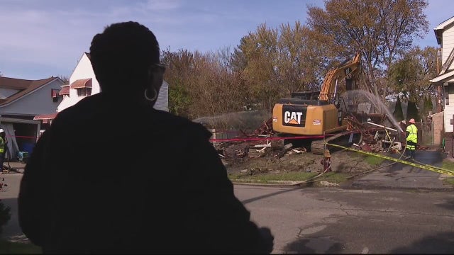 Detroiter celebrates as vacant homes are demolished as part of Proposal N