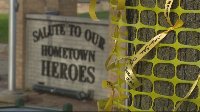 Art installation in Hazel Park honors those who have served for Veterans Day