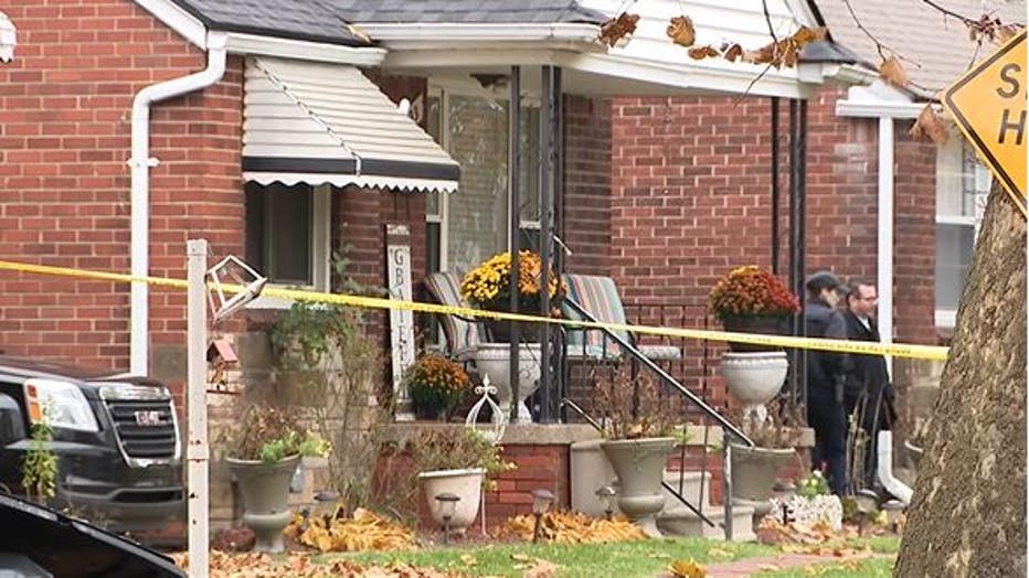 Andrea Tucker's Detroit home where she was fatally shot in the driveway Nov. 17.