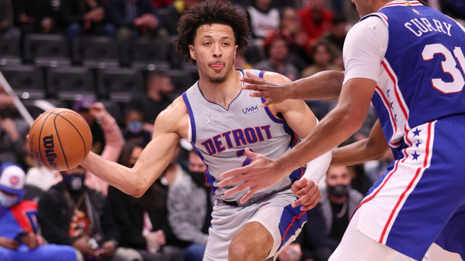 Curry, Maxey lead 76ers past Pistons, 109-98
