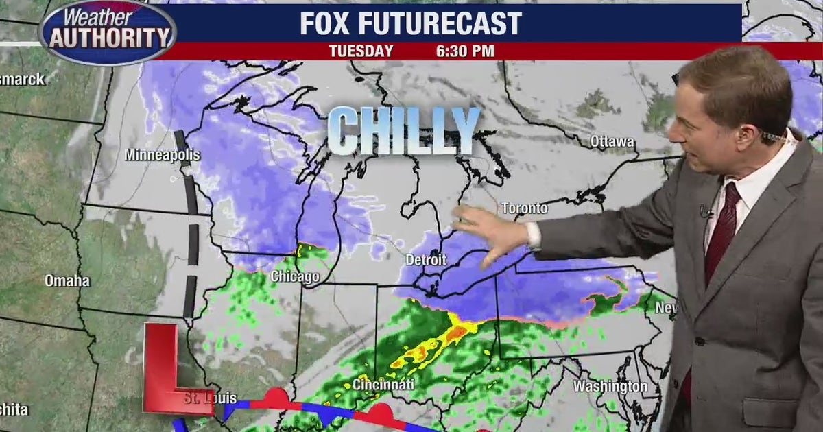 Metro Detroit weather: Foggy Monday night before wintry mix Tuesday ...
