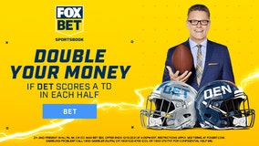 Double your money if the Lions score a TD in each half!