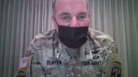 DOD medical staff help arrives at Beaumont Dearborn for Covid case surge