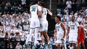 Malik Hall helps No. 22 Michigan State beat Louisville 73-64