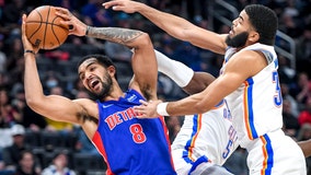 Thunder rally, beat sliding Pistons to end 8-game skid