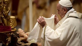 Pope Francis celebrates Christmas Eve Mass amid COVID-19 surge in Italy