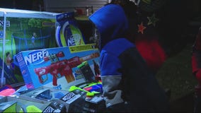 New Era Detroit drops off truckloads of Christmas gifts for Ypsilanti boy who was shot by neighbor