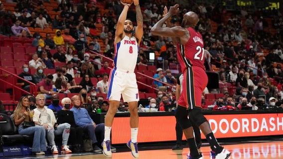 Herro, Strus power Heat to 115-112 comeback win over Pistons