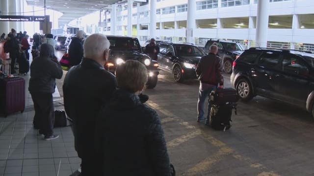 Metro Airport's longest lines are found outside, as holiday travel picks back up