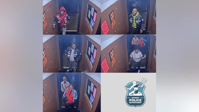 Police seeking 6 persons of interest after victim followed from Detroit bar, shot