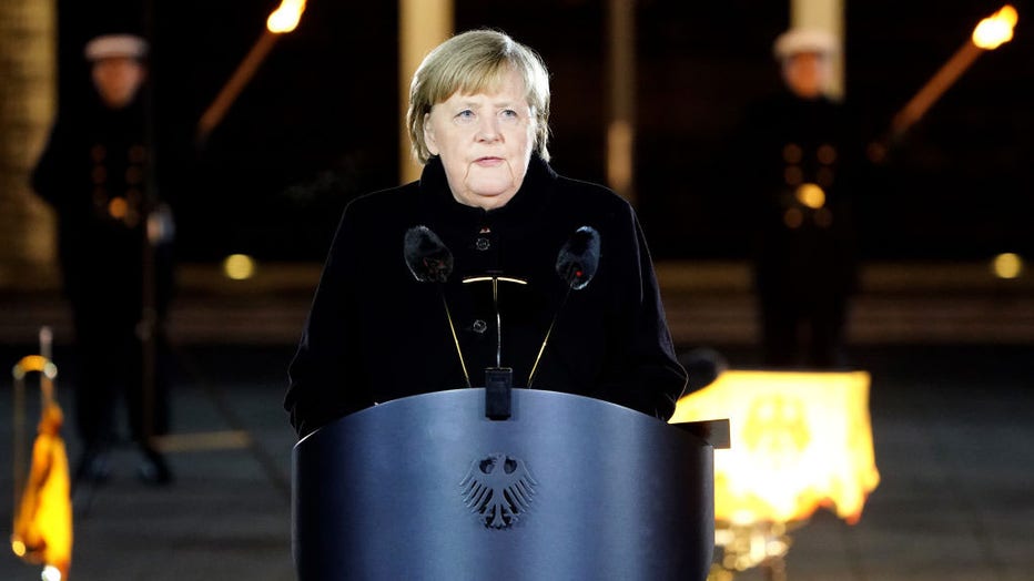 Military Tattoo Ceremony For Angela Merkel