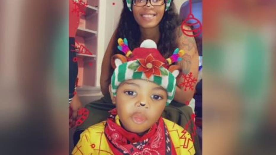 Devven Scott and her son, photo courtesy of the Scott family.
