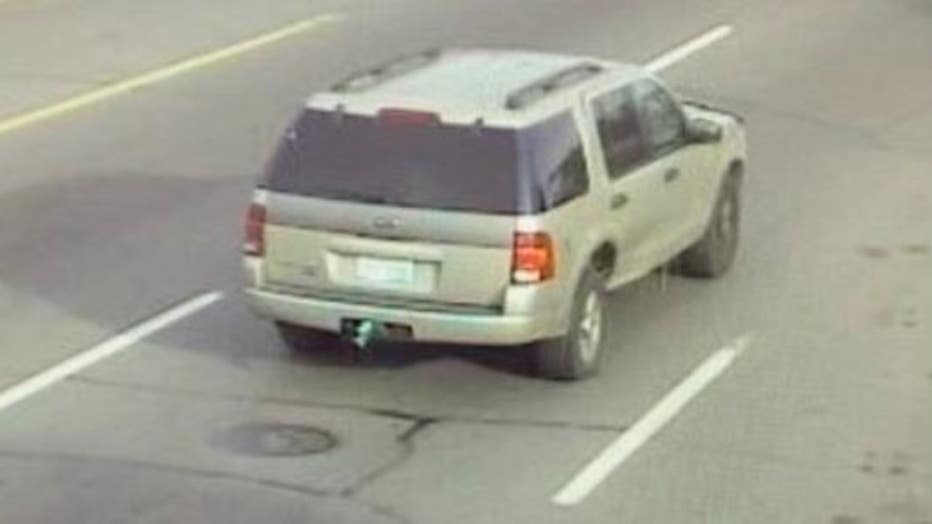 A picture released by Detroit police of the suspect's vehicle.