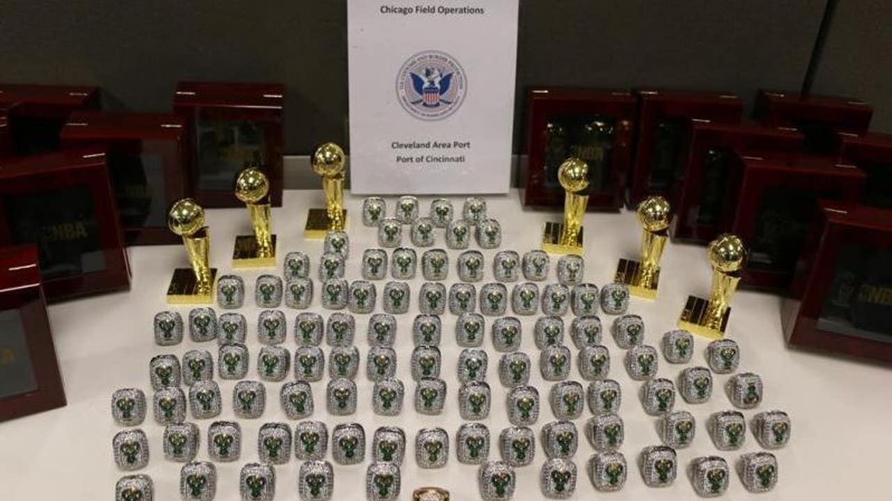 Fake Sports Championship Rings Worth 982K Seized In Ohio   Fake Rings 