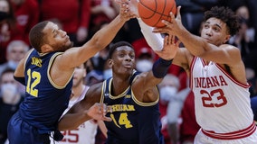 Dickinson pushes Michigan in 2nd half, beats Indiana 80-62