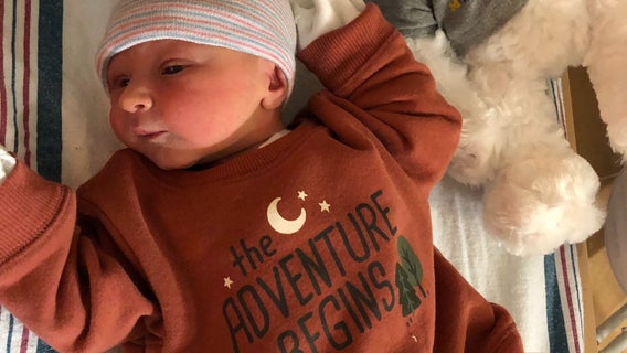 'The Adventure Begins': University of Michigan Hospital welcomes first baby of 2022