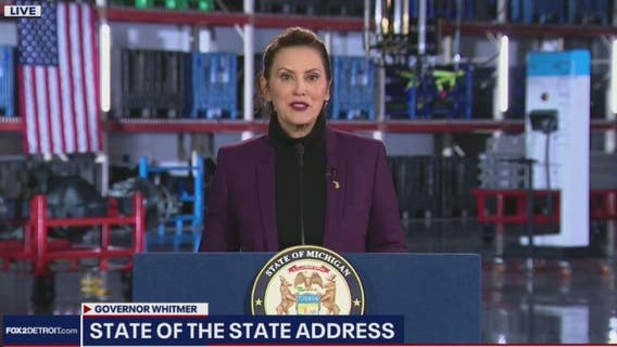 Gov. Gretchen Whitmer talks tax cuts, GM's EV investment in State of the State