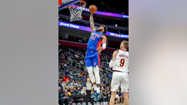 Bey, Cunningham key Pistons' rally in 115-105 win over Cavs