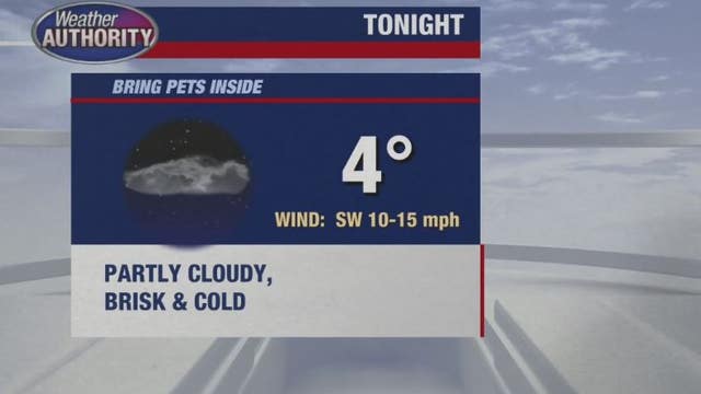Our big chill continues, but a thaw is on the way