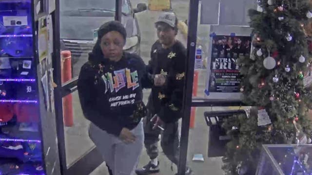 Police seek suspects after assault at liquor on Detroit's east side
