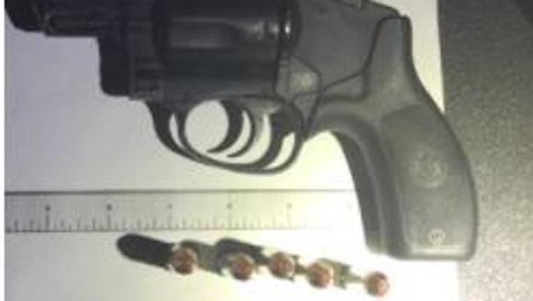 TSA agents found this gun in a carry-on bag at Metro Airport in 2021. / Photo courtesy: TSA