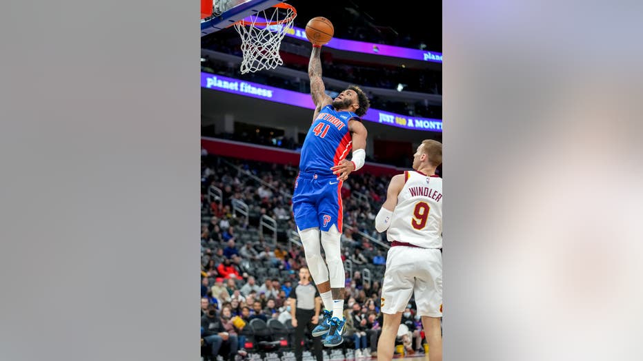 Cleveland Cavaliers rally in second half to top Detroit Pistons
