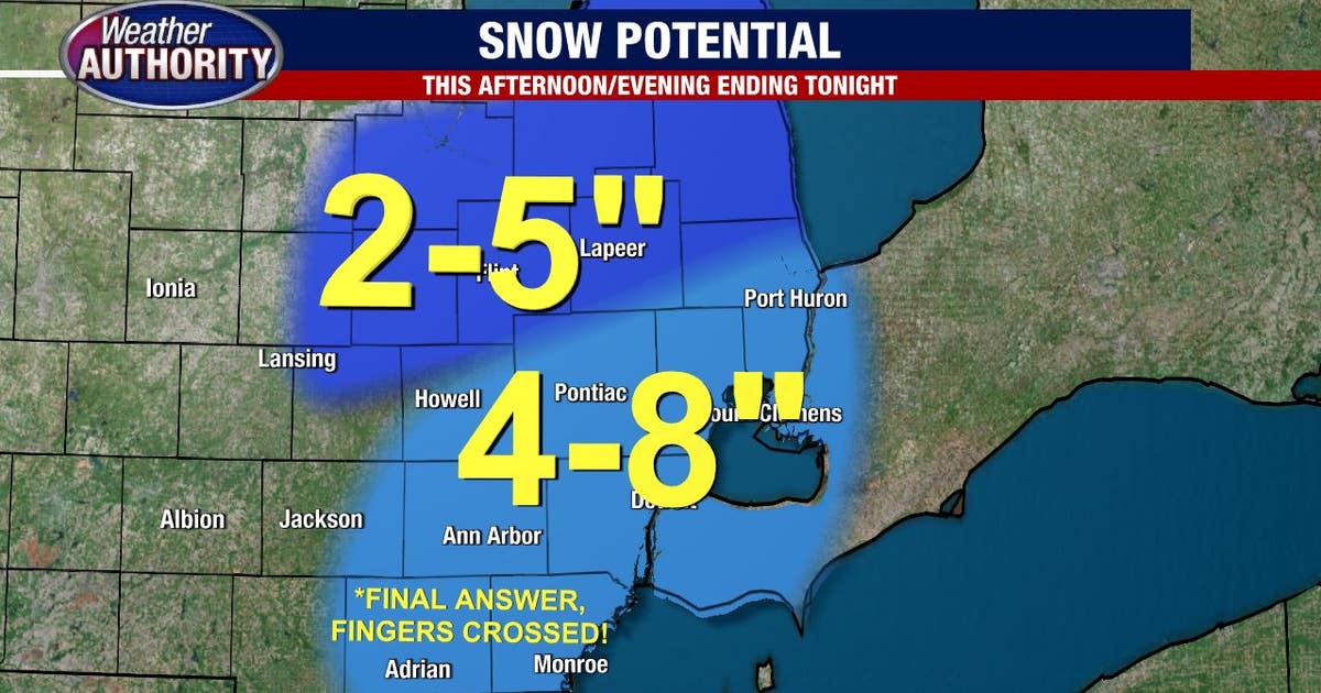 Winter Storm Warning: Snow arrives Thursday in Michigan | FOX 2 Detroit