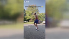 Suspected robber found through TikTok; wore same shoes during robberies