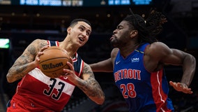 Kuzma scores 23, Wizards deal Pistons 8th straight loss