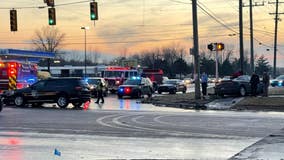 Wayne County Sheriff's Deputy involved in crash responding to call in Inkster