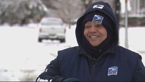 Life on the streets: USPS carrier battle snow to make sure mail arrives on time