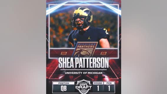 Michigan Panthers pick former U-M QB Shea Patterson with 1st pick of USFL draft