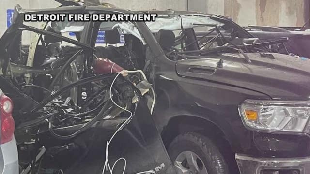 2 injured in hydrogen tank explosion at Henry Ford Hospital parking deck