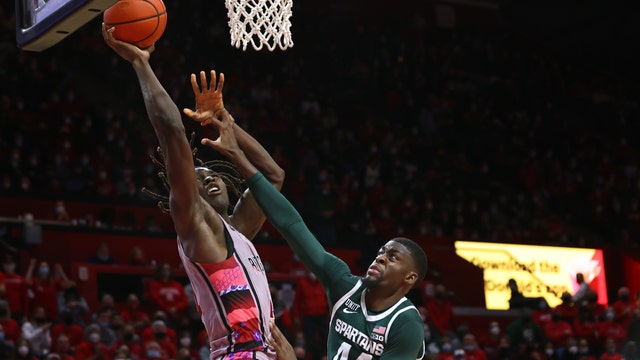 Rutgers blows past No. 13 Michigan State 84-63