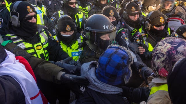 Ottawa crackdown: Police arrest 100, end 3-week vaccine mandate protest