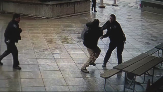 Man waits outside Southfield Police Department, attacks officers who walked outside