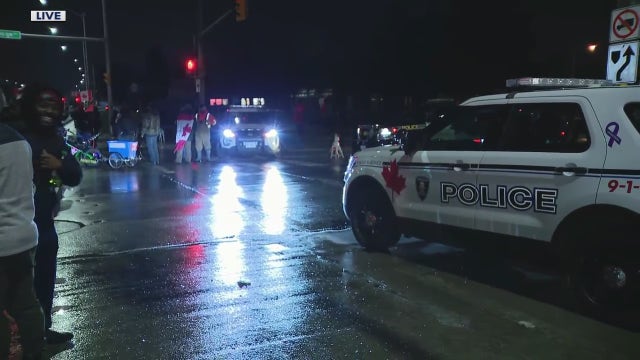 Ambassador Bridge blockade: Protesters still out hours after injunction took effect